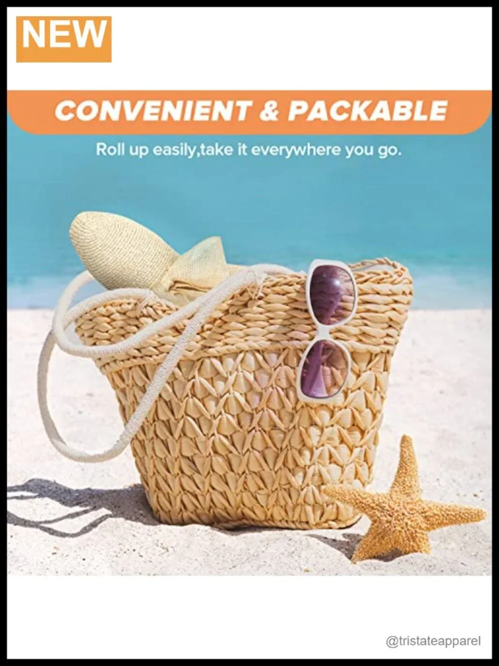 Wide Brim Straw Sun Hat for Women UPF 50+ Packable Floppy Beach Hat